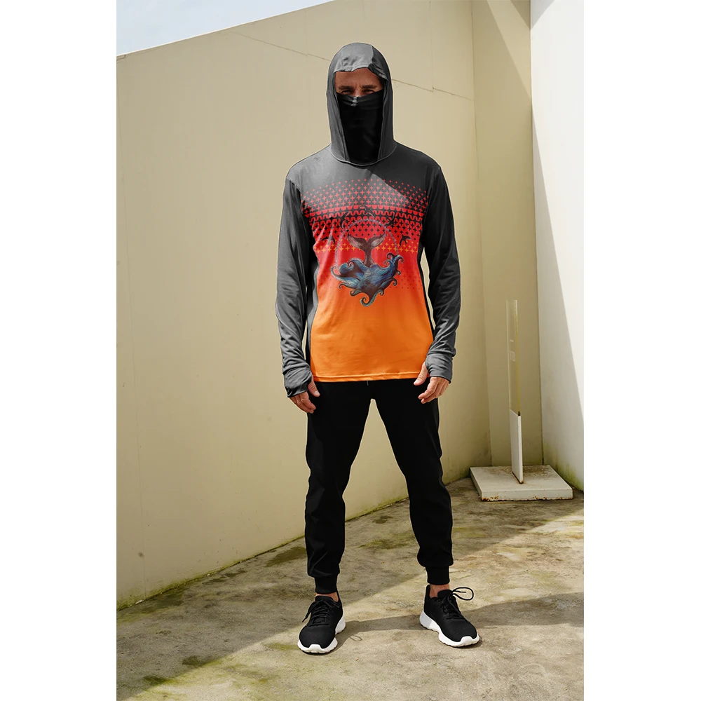 Fishing Hoodie - T-shirts de pêche pour hommes, protection