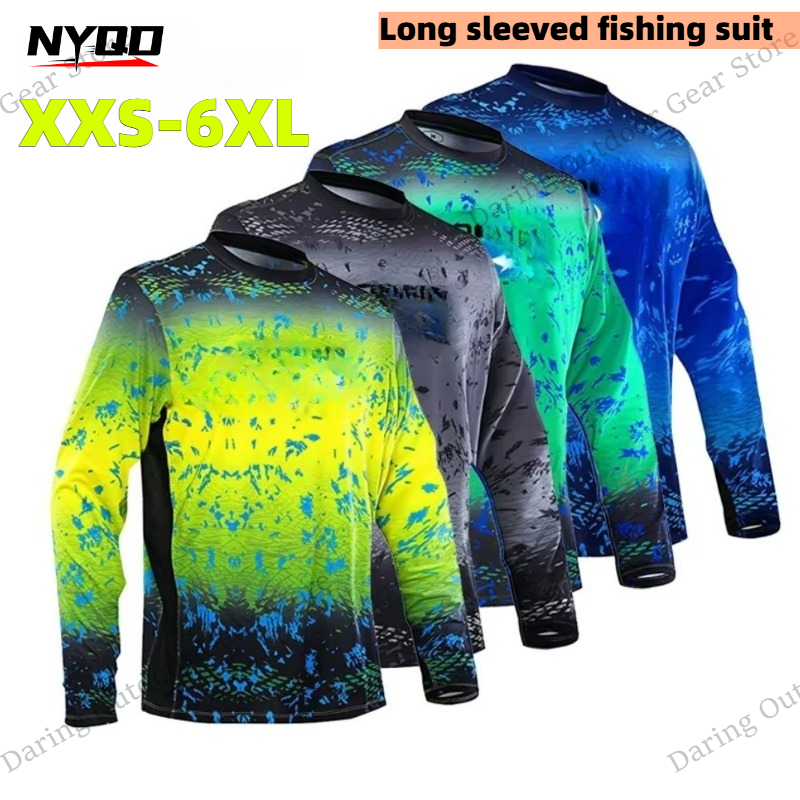 Fishing Shirt Uv Protection - Chemise de pêche à manches longues