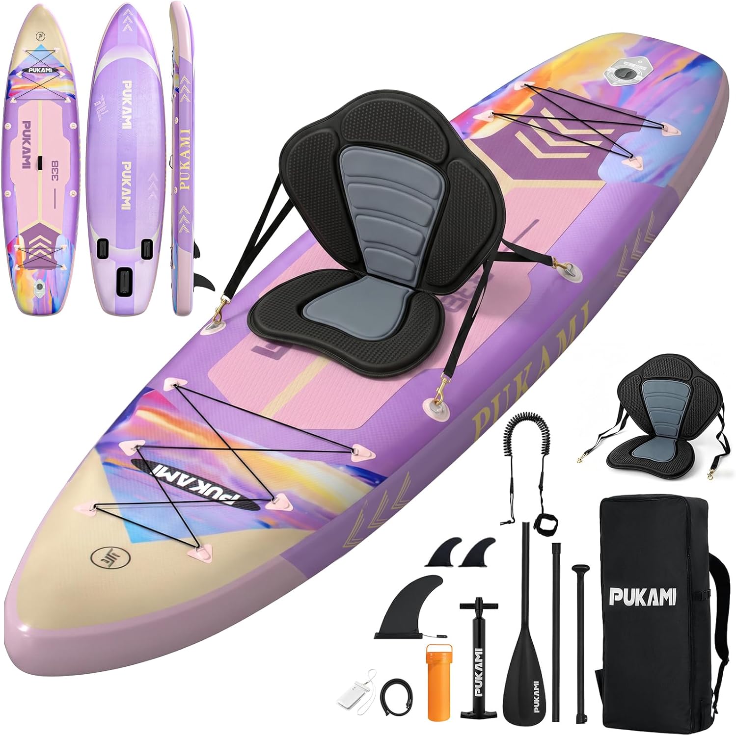 Fishing Backpack - Planche de paddle gonflable extra large,