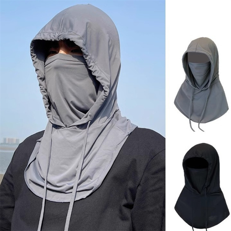 Fishing Mask Sun Protection - 1pc Balaclava Masque facial pour hommes