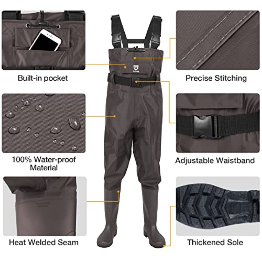 Cuissardes de pêche et de chas - Fishing Waders avis et prix
