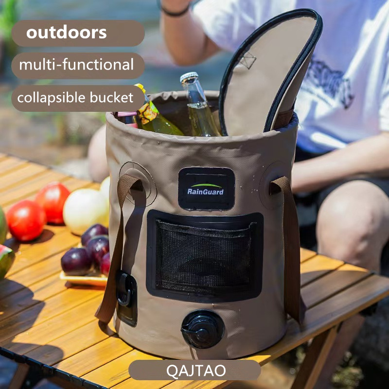 Seau pliable portable de 25L,  - Fishing Bag Waterproof avis et prix