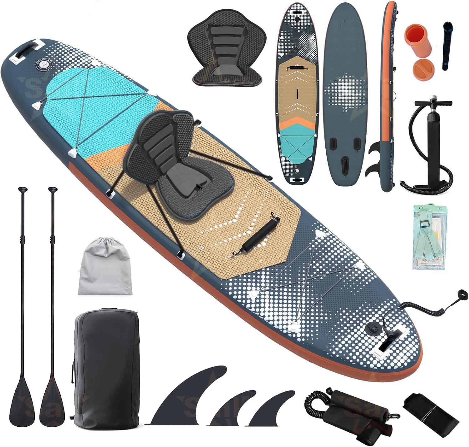 Planche à pagaie gonflable mul - Fishing Backpack avis et prix