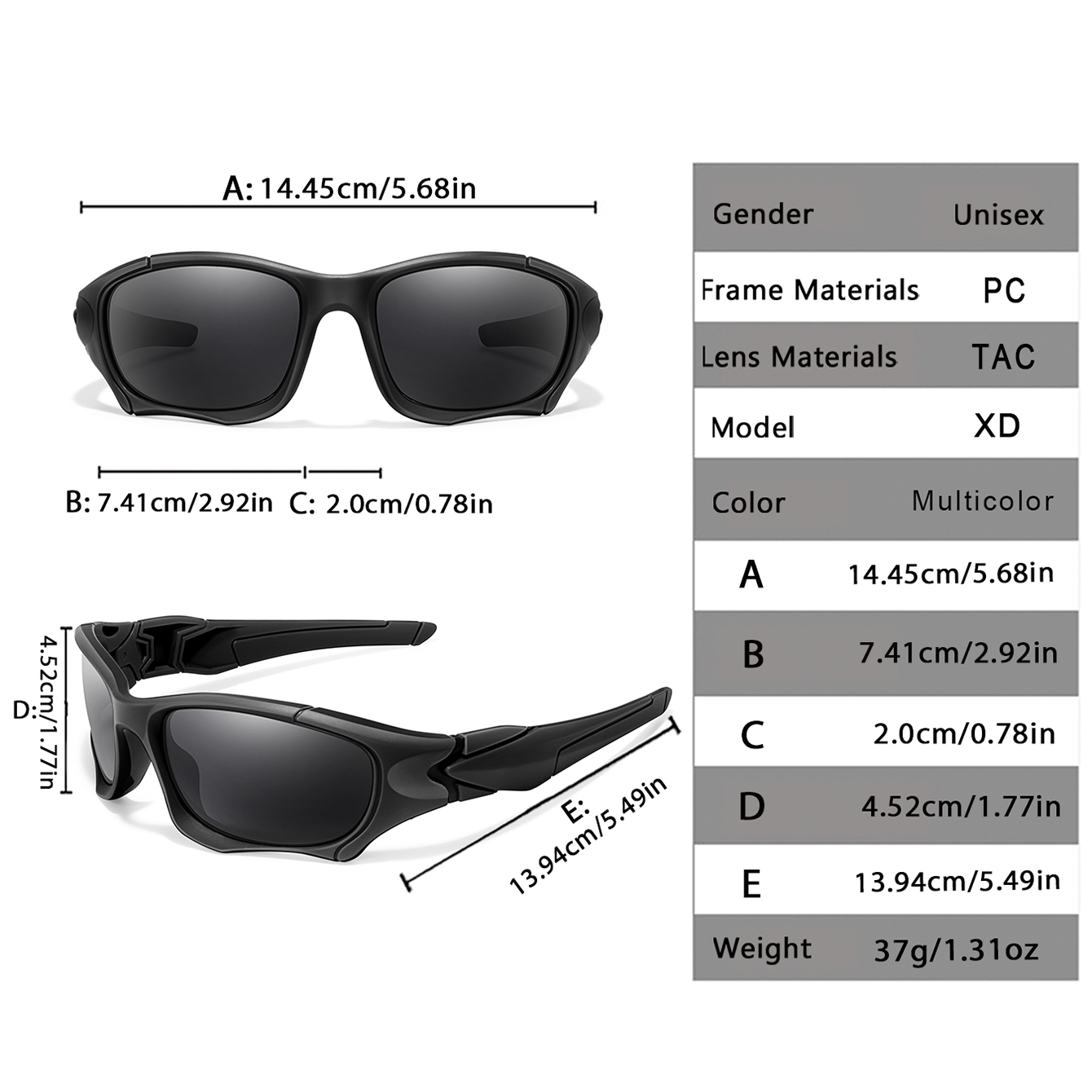 Lunettes de soleil polarisées  - Fishing Sunglasses Polarized avis et prix