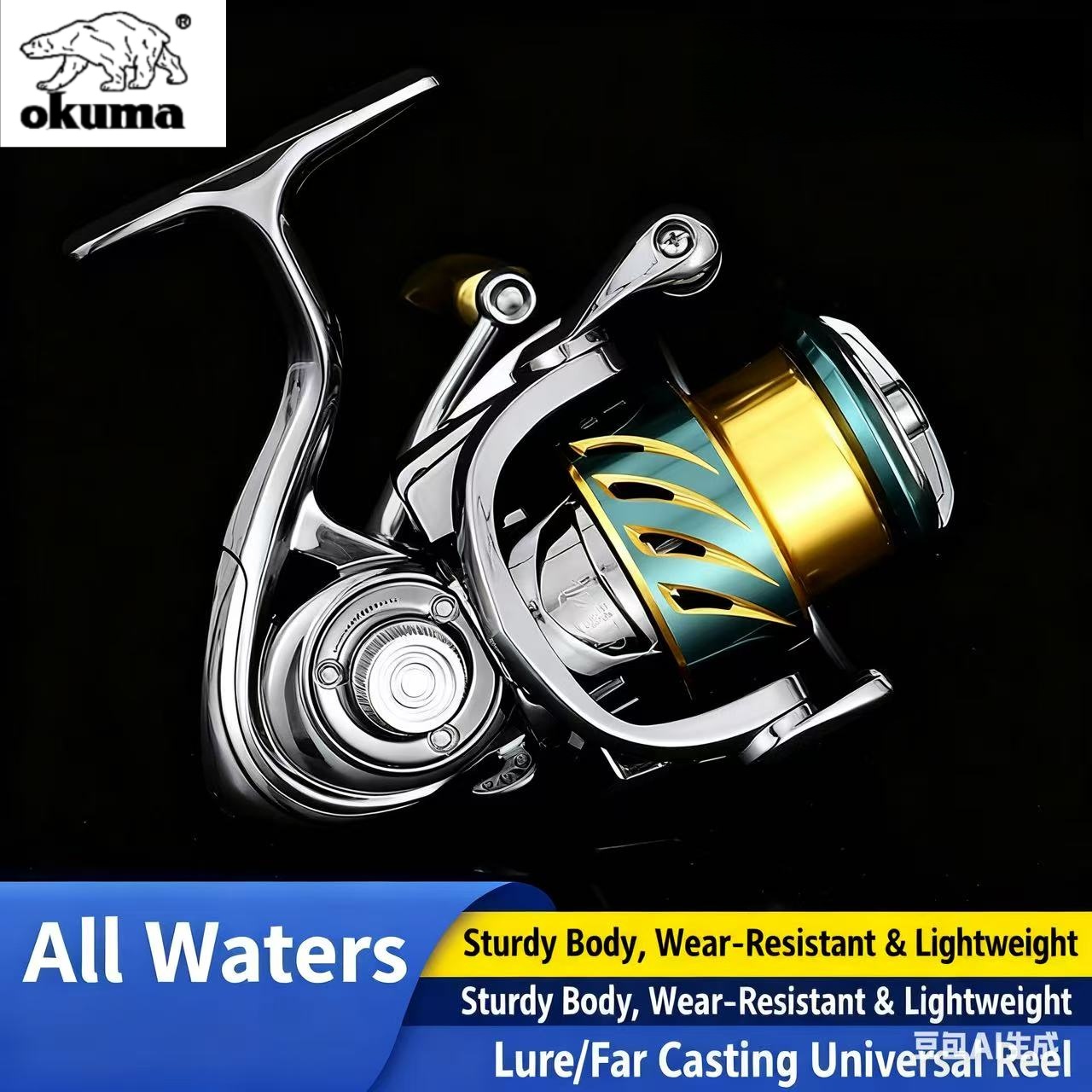 Okuma – moulinet de pêche univ - Abu Garcia Reel Max avis et prix