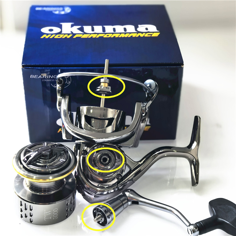 Moulinet de pêche Okuma tout m - Abu Garcia Reel Max avis et prix